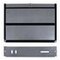 Portapannello inox completo
